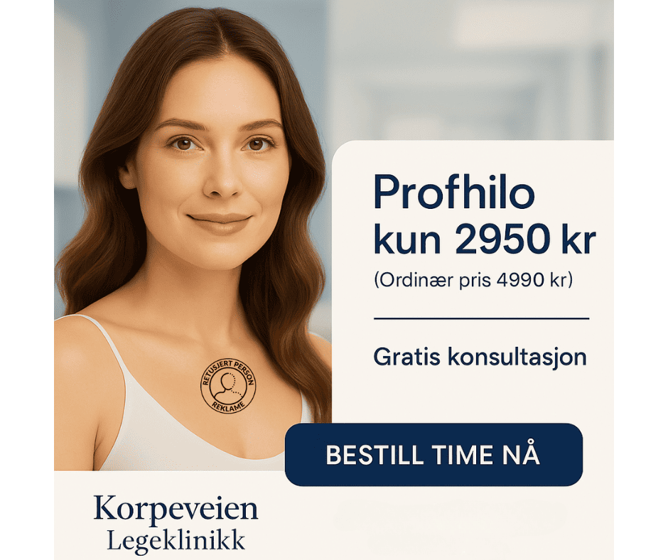 Profhilo behandling i Drammen – naturlig hudforbedring hos lege