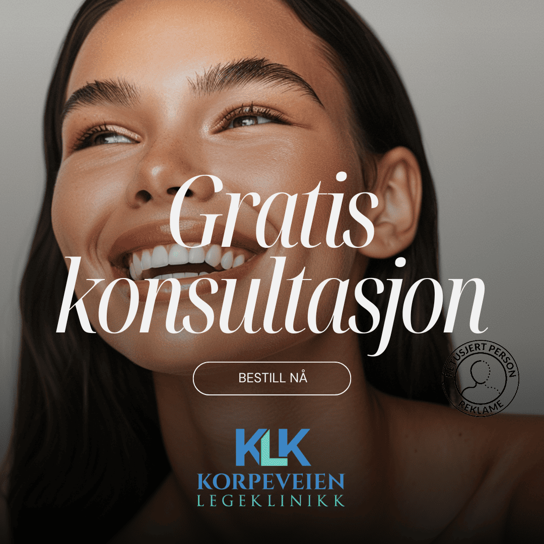 Kvinne vurderes for linjer hos lege i Asker – naturlige resultater etter konsultasjon