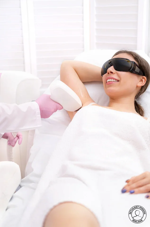 Laser hårfjerning armhule kvinne 2