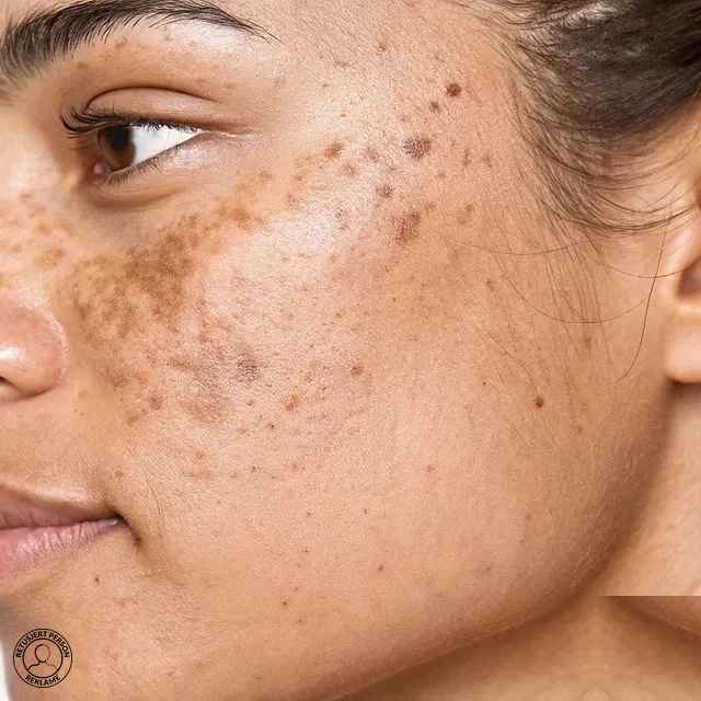 Behandling av melasma og hormonelle pigmentflekker