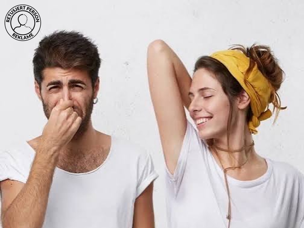 Par med svetteflekker – svettebehandling Kongsberg